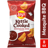 Picture of Lay's Kettle Cooked Mesquite BBQ Potato Snack Chips, 8 oz Bag
