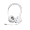 Picture of Logitech H390 Wired Headset for PC/Laptop, Stereo Headphones with Noise Cancelling Microphone, USB-A, in-Line Controls, Works with Chromebook - Off White