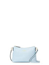 Picture of Kate Spade Bailey Textured Leather Crossbody Bag Purse Handbag (Frosty Sky)