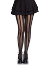 Picture of Leg Avenue Women's Vintage Fishnet Lace Tights, Stripes, One Size