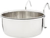 Picture of Ethical Pet Stainless Steel Coop Cup, Perfect Bowls for Cages and crates 20-Ounce pet Food Bowl. for Birds, Dogs, Cats, and Reptiles. (6011)