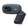 Picture of Logitech C270 HD Webcam, 720p, Widescreen HD Video Calling,Light Correction, Noise-Reducing Mic, For Skype, FaceTime, Hangouts, WebEx, PC/Mac/Laptop/Macbook/Tablet - Black