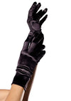 Picture of Leg Avenue Women's Satin Wrist Length Gloves, Black, One Size