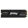 Picture of Kingston Fury Renegade 500GB PCIe Gen 4.0 NVMe M.2 Internal Gaming SSD with Heat Sink | PS5 Ready | Up to 7300MB/s | SFYRSK/500G