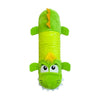 Picture of Petstages Stuffing-Free Big Squeak Gator Plush Dog Toy, Medium