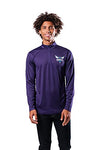 Picture of Ultra Game NBA Men's Quarter Zip Long Sleeve Pullover T-Shirt