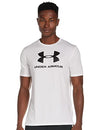 Picture of Under Armour mens Sportstyle Logo Short-sleeve T-shirt , White (100)/Black , Small