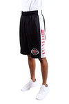 Picture of Ultra Game NBA Houston Rockets Mens Mesh Basketball Shorts, Black, Small
