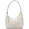 Picture of Calvin Klein Holly Top Zip Shoulder Bag, Cherub White Croco,One Size