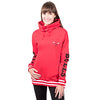Picture of Ultra Game NBA Chicago Bulls Womens Quarter Zip Fleece Pullover Sweatshirt with Zipper, Team Color, Large