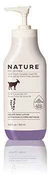 Picture of Nature By Canus Creamy Body Lotion, Lavender Oil, 11.8 Oz, With Smoothing Fresh Canadian Goat Milk, Vitamin A, B3, Potassium, Zinc, and Selenium