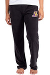 Picture of Ultra Game NBA Los Angeles Lakers Womens Sleepwear Super Soft Plush Pajama Loungewear Pants, Black, X-Large