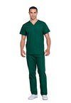 Picture of Cherokee Men and Women M Scrubs Set Workwear Originals Top and Pant WW530C, Hunter