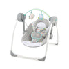 Picture of Ingenuity Comfort 2 Go Compact Portable 6-Speed Cushioned Baby Swing with Music, Folds Easy, 0-9 Months 6-20 lbs (Fanciful Forest)