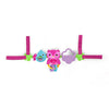 Picture of Bright Starts Busy Birdies Carrier Toy Bar Musical Take-Along Toy with Lights, Ages Newborn +, Pink