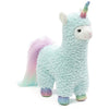 Picture of GUND Cotton Candy Llamacorn Plush Toy, Unicorn Stuffed Animal for Ages 1 and Up, Blue/Rainbow, 11”