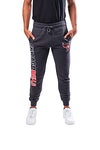 Picture of Ultra Game NBA Men's Soft Fleece Active Jogger Sweatpants , Heather Charcoal18, X-Large