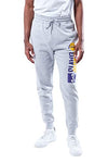 Picture of Ultra Game NBA Los Angeles Lakers - Anthony Davis Mens Active Fleece Jogger, Heather Charcoal, Medium