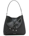 Picture of Calvin Klein Harmony Draw String Bucket Bag, Black/Silver