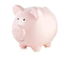 Picture of Pearhead Ceramic Piggy Bank, Baby Girl Nursery Décor, Money Bank, Baby Keepsake, Pink