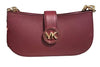 Picture of Michael Kors Carmen XS Leather Pouchette Shoulder Bag (Mulberry)