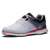 Picture of FootJoy Women's Pro|SL Sport Golf Shoe, White/Navy/Pink, 7