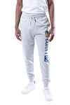 Picture of Ultra Game NBA Golden State Warriors - Stephen Curry Mens Active Fleece Jogger, Heather Charcoal, X-Large