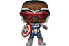 Picture of Funko Pop! Marvel: Year of The Shield - Captain America (Sam Wilson) with Shield, Amazon Exclusive