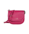 Picture of Kate Spade New York Roulette Pebbled Leather Small Saddle Bag Anemone Pink One Size