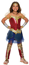 Picture of Rubie's Costume Girls Justice League Premium Wonder Costume, Large, Multicolor