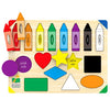 Picture of The Learning Journey: Lift and Learn Puzzle Colors and Shapes Preschool Toys and Activities for Children Ages 3 and Up Award Winning Educational Toy