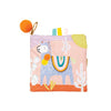 Picture of Manhattan Toy Llama Themed Soft Baby Activity Book with Squeaker, Crinkle Paper and Baby-safe Mirror