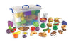 Picture of Learning Resources New Sprouts Classroom Play Food Set, 100 Pieces - LER9723,Multi,12 L x 7 W x 12 H in