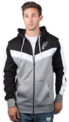 Picture of Ultra Game NBA San Antonio Spurs Mens Soft Fleece Full Zip Jacket Hoodie, Team Color, XX-Large