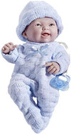 Picture of JC Toys - Mini La Newborn First Day | Anatomically Correct Real Boy Baby Doll | 9.5' All-Vinyl | Includes Knit Outfit, Hat and Pacifier | Designed by Berenguer | Ages 2+