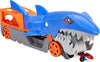 Picture of Hot Wheels Toy Car Shark Chomp Transporter and 1:64 Scale Car, Connects to Hot Wheels Track and Stores 5 Scale Vehicles