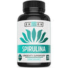 Picture of Zhou Nutrition Spirulina Tablets, Sustainably Grown in California, Nutrient-Packed Superfood, Vitamins, Vegan Protein, Amino Acids, Non-Irradiated, Gluten Free, Non-GMO, 30 Servings, 180 Count