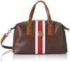 Picture of Tommy Hilfiger Jaden Satchel Crossbody Bag, Chestnut