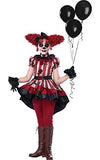 Picture of Wicked Clown Costume Girl's X-Large