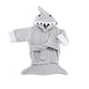 Picture of Baby Aspen Gray Baby Shark Hooded Towel Robe,Let The Fin Begin Baby Shower Gifts 0-9 Months, Baby Bath Towel/Spa Robe