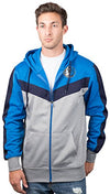 Picture of Ultra Game NBA Dallas Mavericks Mens Soft Fleece Full Zip Jacket Hoodie, Team Color, Small