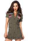Picture of Leg Avenue womens Adult Sized Costumes, Khaki/Green, Small US