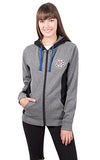 Picture of NBA Los Angeles Clippers Women's Full Zip Hoodie Sweatshirt Jacket Dime, Small, Black