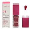 Picture of Clarins Lip Comfort Oil Shimmer | Smoothes, Comforts, Hydrates and Protects Lips | Bold, High Shimmer Finish | Intense Color Payoff | Visibly Fuller Lips | Contains Plant Oils With Skincare Benefits