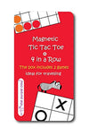 Picture of Magnetic Travel Tic Tac Toe - Includes 4 in a Row Game Too - Car Games , Airplane Games and Quiet Games
