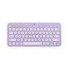 Picture of Logitech K380 Multi-Device Bluetooth Wireless Keyboard with Easy-Switch for Up to 3 Devices, Slim, 2 Year Battery-PC, Laptop, Windows, Mac, Chrome OS, Android, iPadOS, Apple TV - Lavender Lemonade