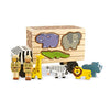 Picture of Melissa and Doug Animal Rescue Shape-Sorting Truck - Wooden Toy With 7 Animals and 2 Play Figures -Vehicle Toys For Toddlers
