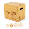 Picture of Yes4All Wooden Plyo Box - 20x18x16'