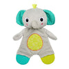 Picture of Bright Starts Snuggle and Teethe Plush Teething Baby Toy - Elephant, Crinkle Fabric, Ages 0 Months +