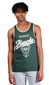 Picture of Ultra Game NBA Milwaukee Bucks Mens Jersey Tank Top Mesh Sleeveless Muscle T-Shirt, Team Color, X-Large